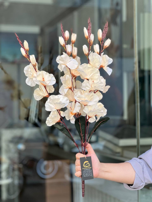 گل آلستر بلند وارداتی مصنوعی رنگ نباتی