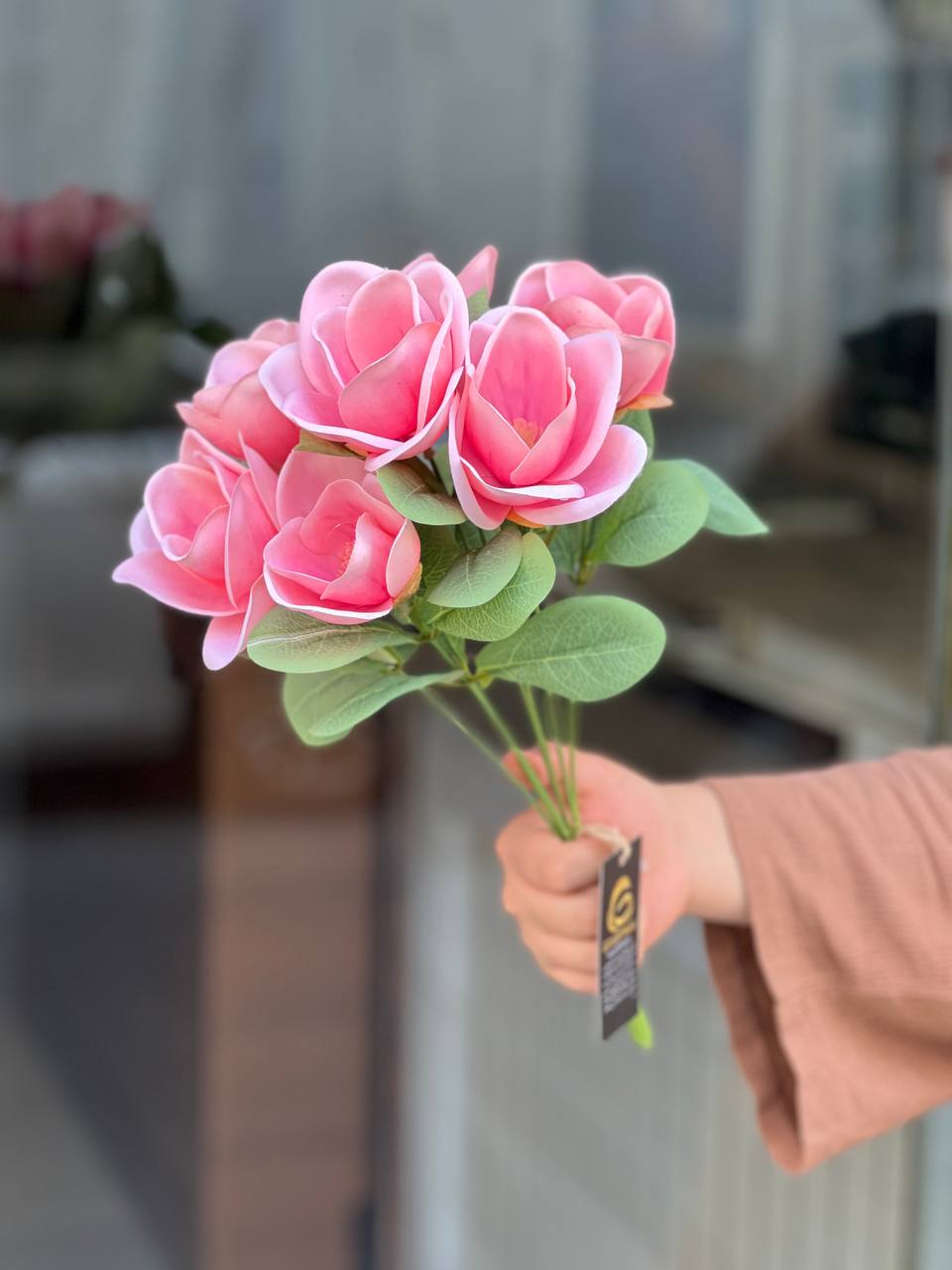 بوته مگنولیا وارداتی درجه1 رنگ صورتی
